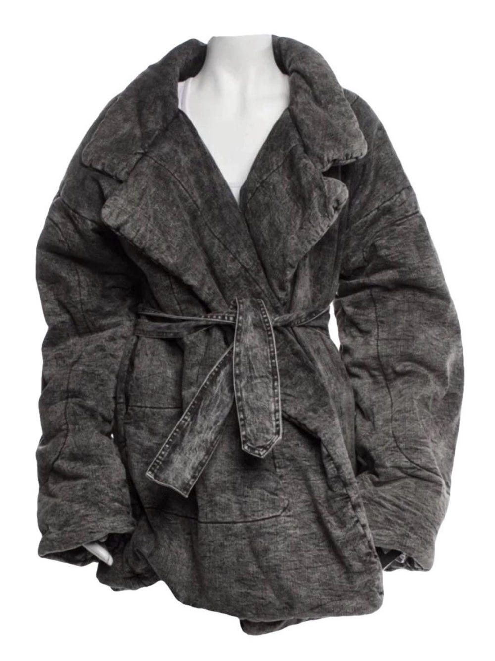 Norma Kamali Sleeping Bag Car Coat (NWT) (comes with Belt)